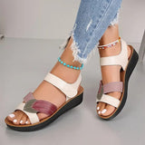 SANDALIA FLATFORM ULTRA SUAVE (en cuero)