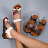 SANDALIA FLATFORM ULTRA SUAVE (en cuero)