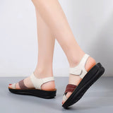 SANDALIA FLATFORM ULTRA SUAVE (en cuero)
